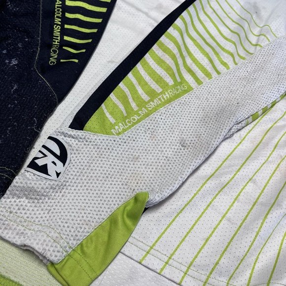 MSR Motocross Racing Jersey Mens XL Long Sleeve NXTAir Green White M5 - Picture 6 of 13